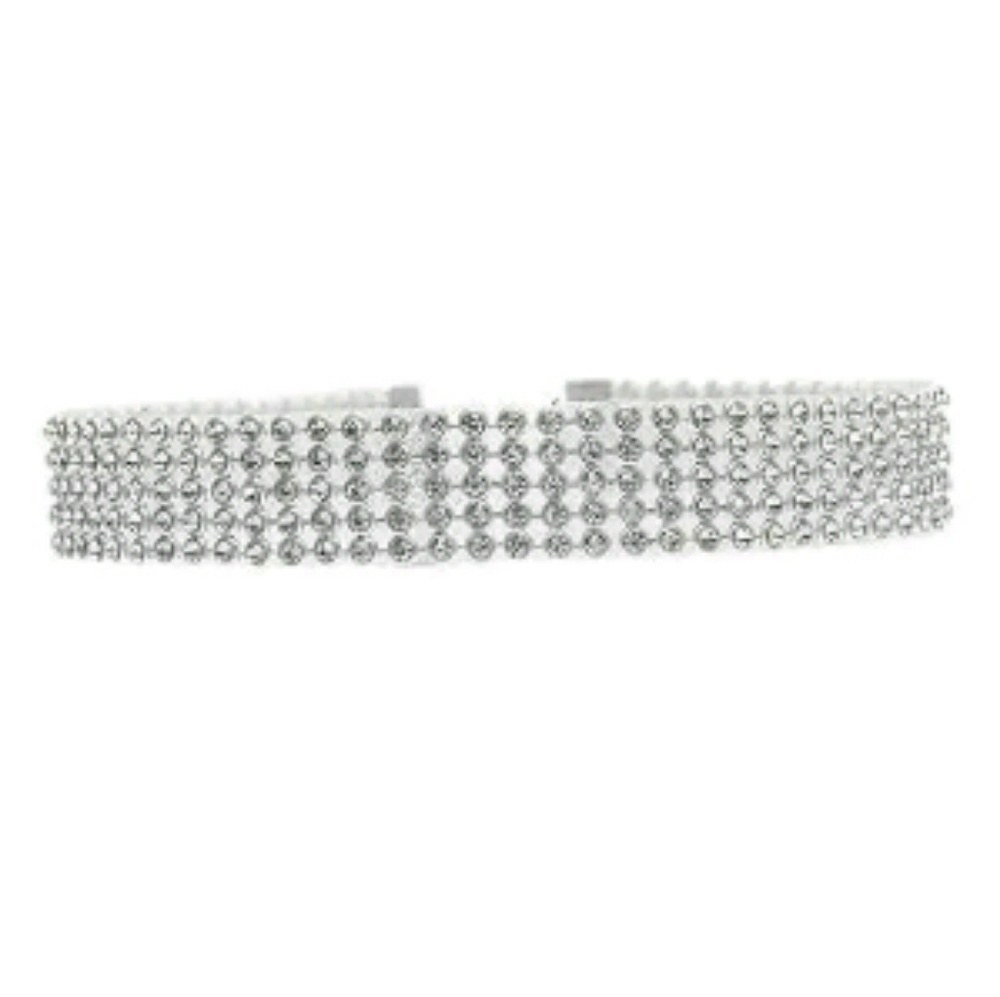 🎀3/$22🎀 Rhinestone Choker Necklace - Picture 2 of 4
